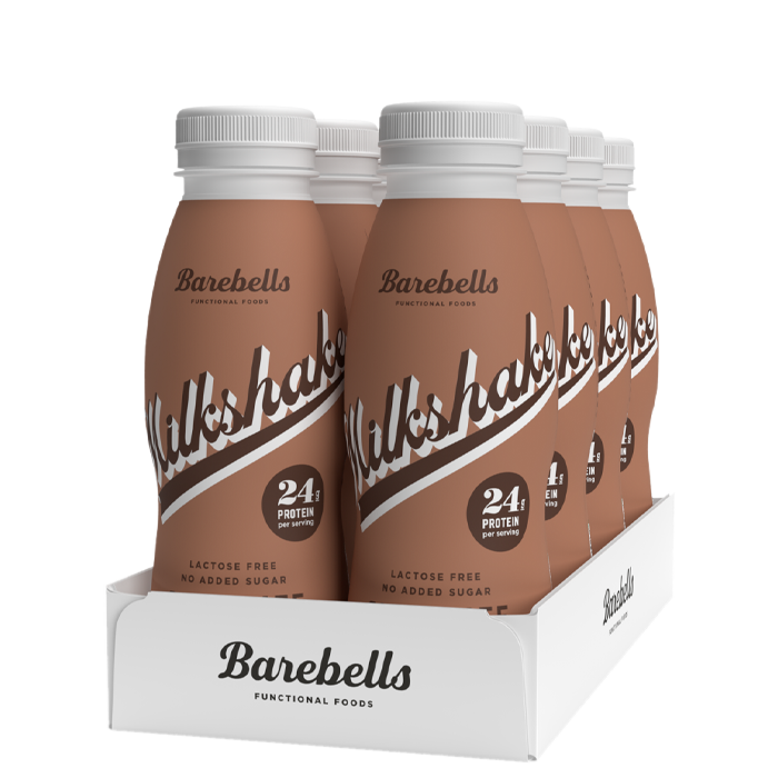 8 x Barebells Protein Milkshake, 330 ml Cappuccino