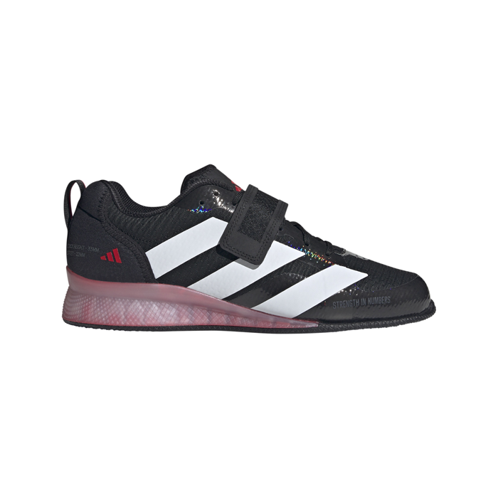 Adipower Weightlifting 3 Sko Sort Hvid/R&oslash;d