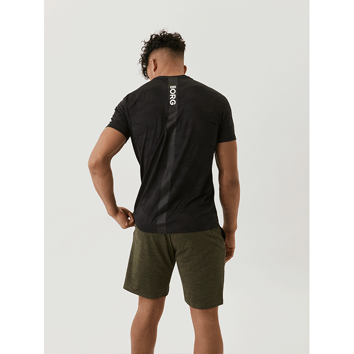 Borg Performance T-shirt, Black Beauty