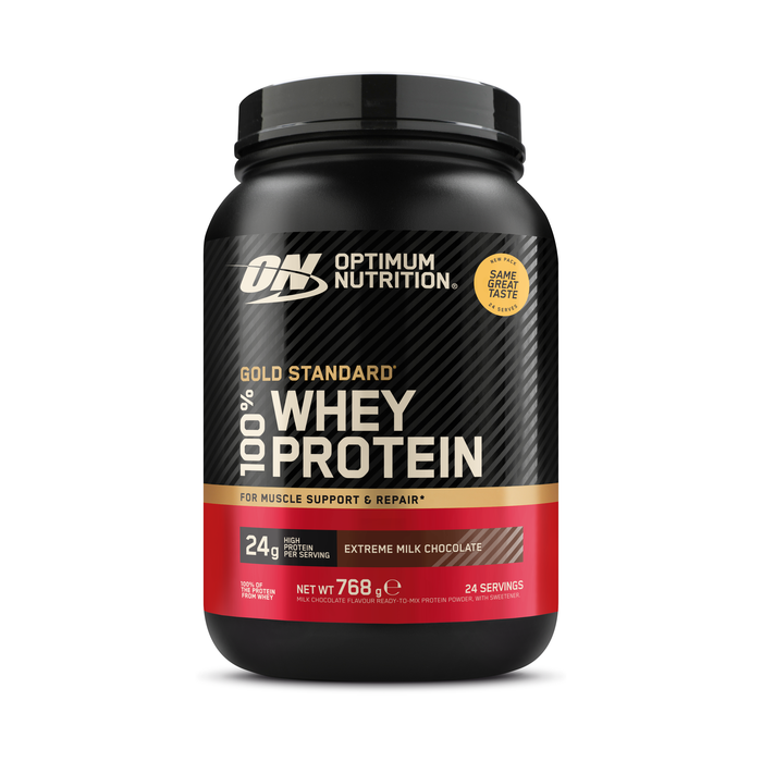 100% Whey Gold Standard Valleprotein 780 g extreme_milk_chocolate