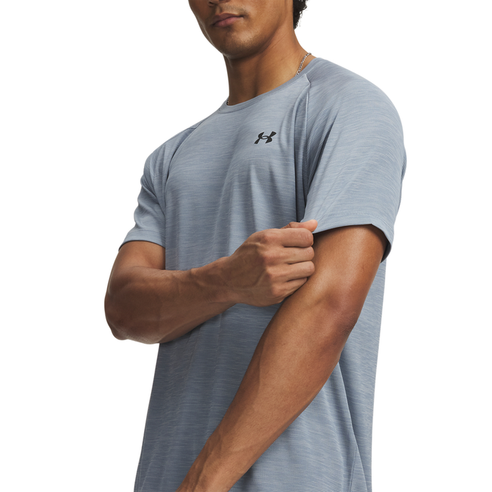 Tech Textured T-shirt Bl&aring;