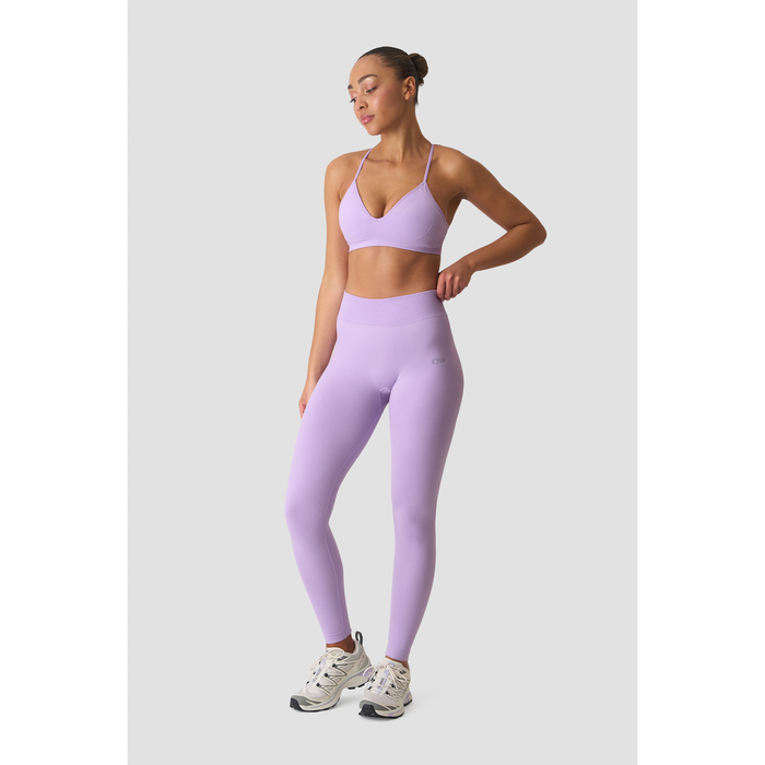 Smooth Seamless Tights V form Lilla
