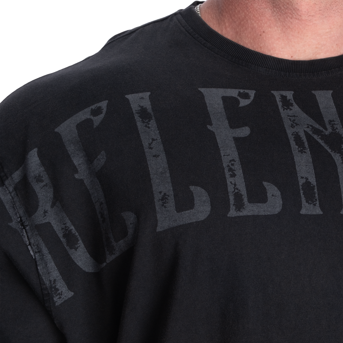 Relentless T‑shirt Sort Vasket