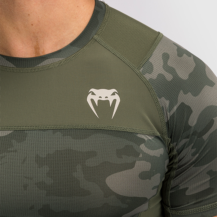 G-Fit Air Rashguard Kort&aelig;rmet Army Camo