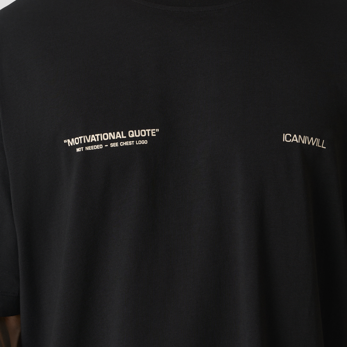 Everyday Oversized T‑shirt Print Sort