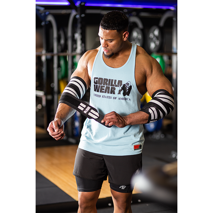 Elbow Wraps Sort/Hvid 1,2 m