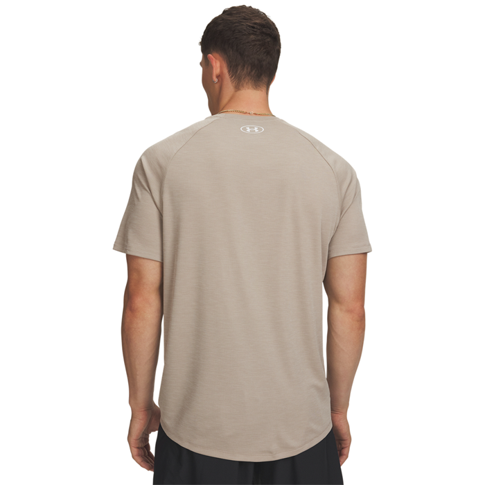 Tech Textured T-shirt Beige