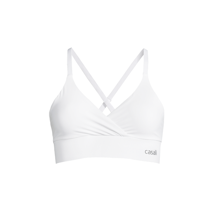 Wrap Sport-BH Hvid