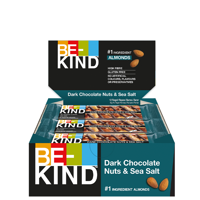 12 x Core Bar 40 g M&oslash;rk Chokolade N&oslash;dder & Havsalt