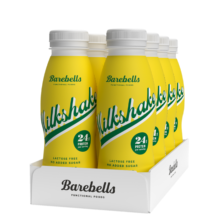 8 x Barebells Protein Milkshake, 330 ml banana