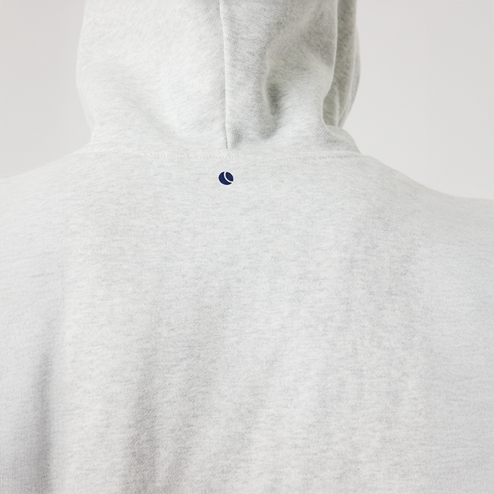 Oversized Hoodie Lysegr&aring;