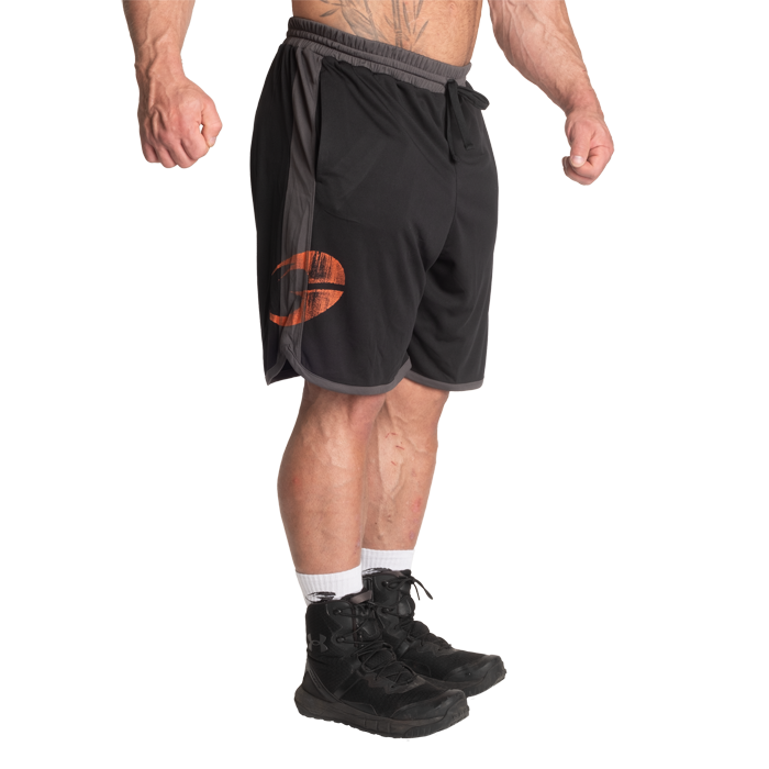 Gasp Mesh Shorts Sort Gr&aring;