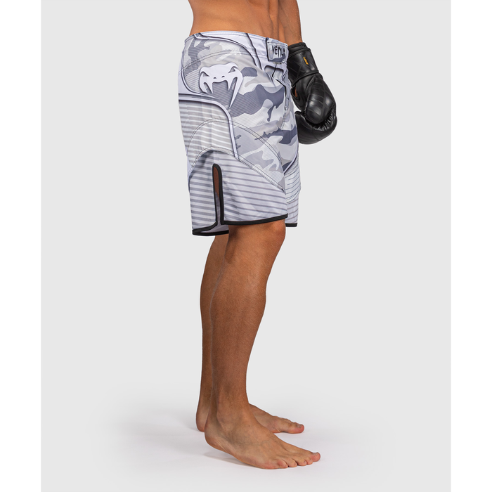 Venum Camo Hero Fight Shorts White/Light Grey