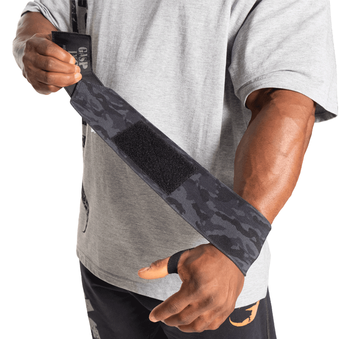 HD Wrist Wraps 45 cm Dark Camo