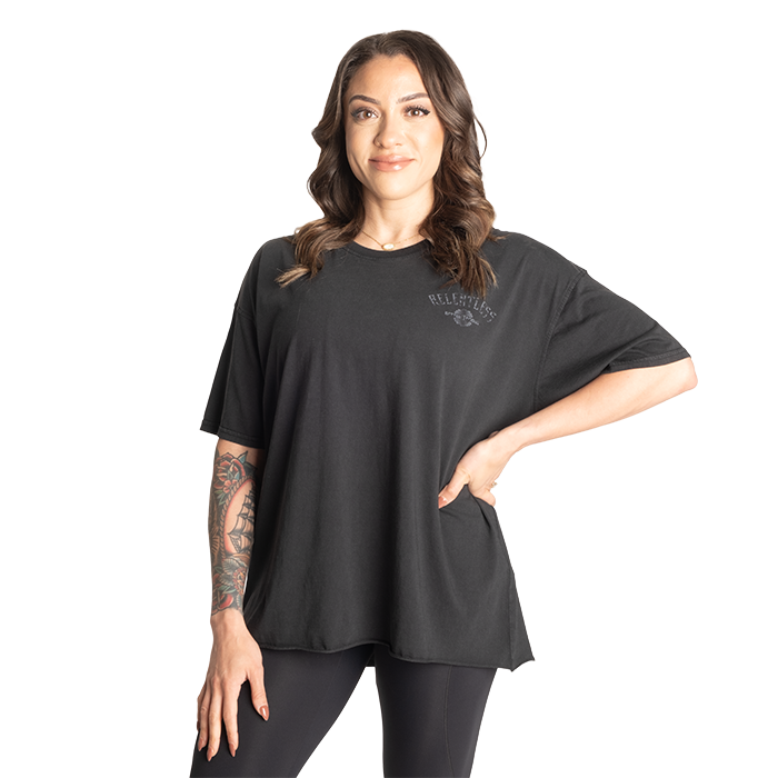 Relentless Oversize T-shirt Sort
