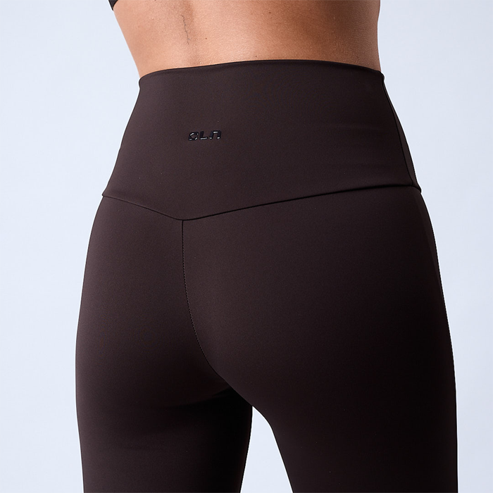 Fuse Flared Tights, Coffee