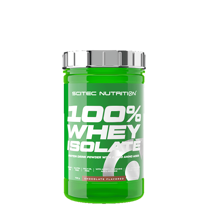 100% Whey Isolate Valleprotein 700 g chocolate