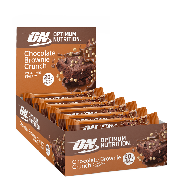 10 x Optimum Proteinbarer 65-70 g chocolate_brownie_crunch