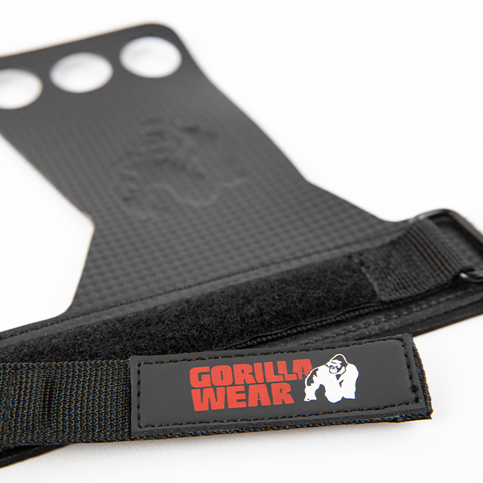 3-hullers Carbon Lifting Grips Sort