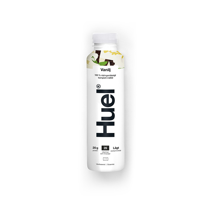 M&aring;ltidsers&auml;ttare Huel 12x500 ml vanilj