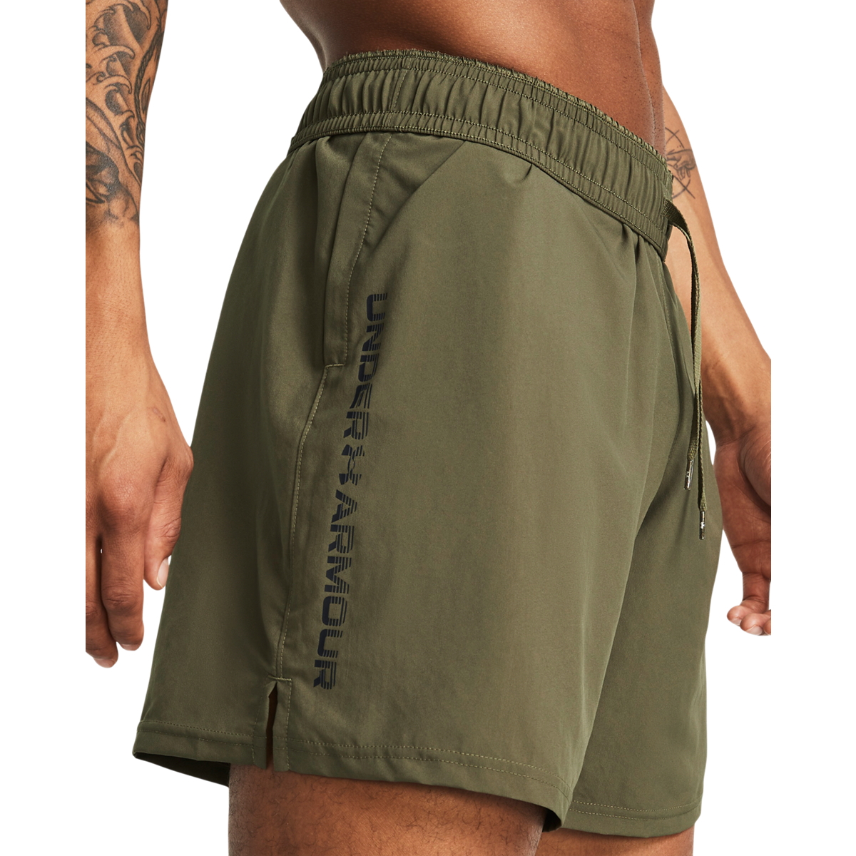 Woven Wdmk Shorts M&oslash;rkegr&oslash;n