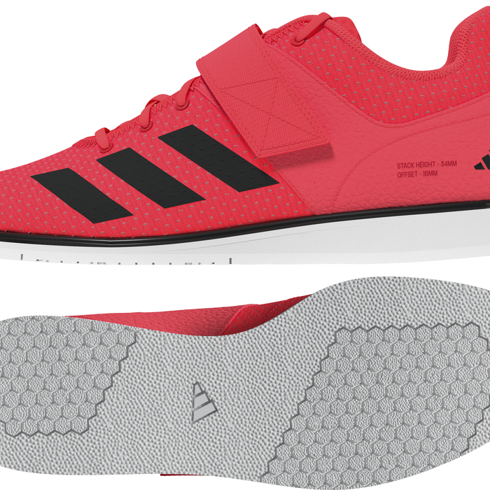 Adidas Powerlift 5 V&aelig;gtl&oslash;ftningssko Orange/R&oslash;d