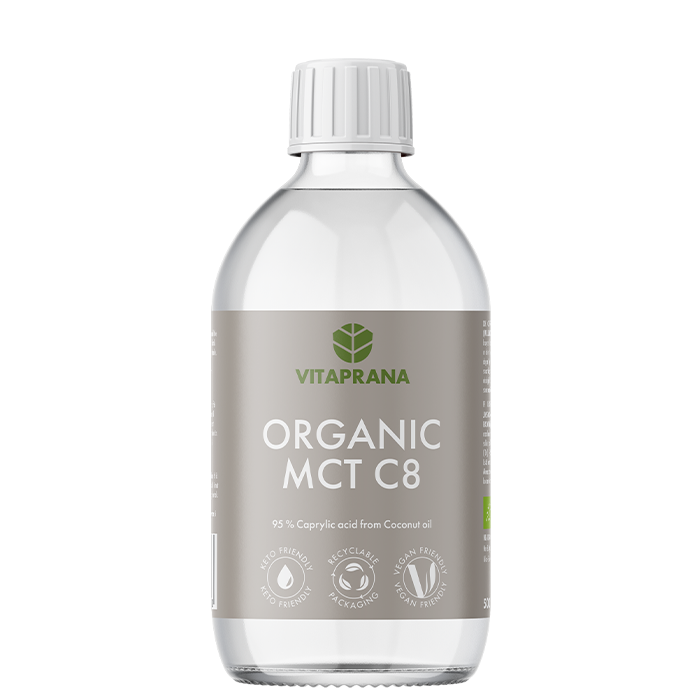 &Oslash;kologisk MCT Olie C8 500 ml
