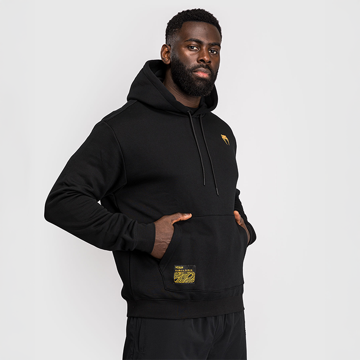 Serpenti Hoodies Sort S&oslash;lv Guld