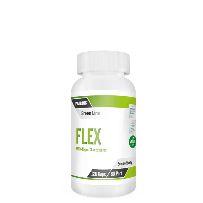 Flex MSM Cissus & Nyponextrakt 120 kapsler