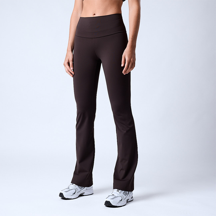 Fuse Flared Tights, Coffee
