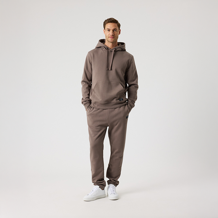 Centre Hoodie Brun