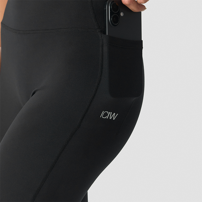 Luxe Rette Leggings Sort
