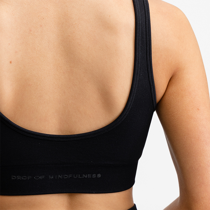 Seamless Deep V Sports-BH Sort