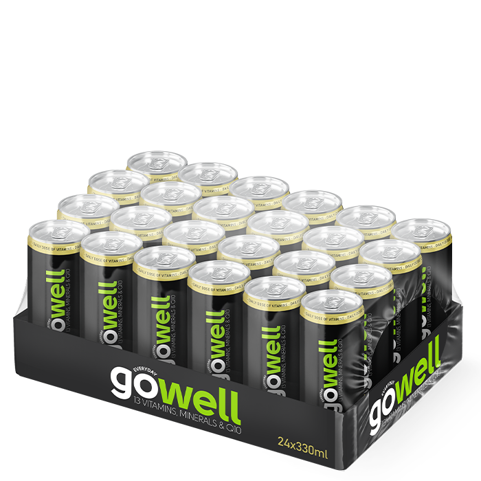 24 x GoWell Functional Drink kasse 33 cl cola