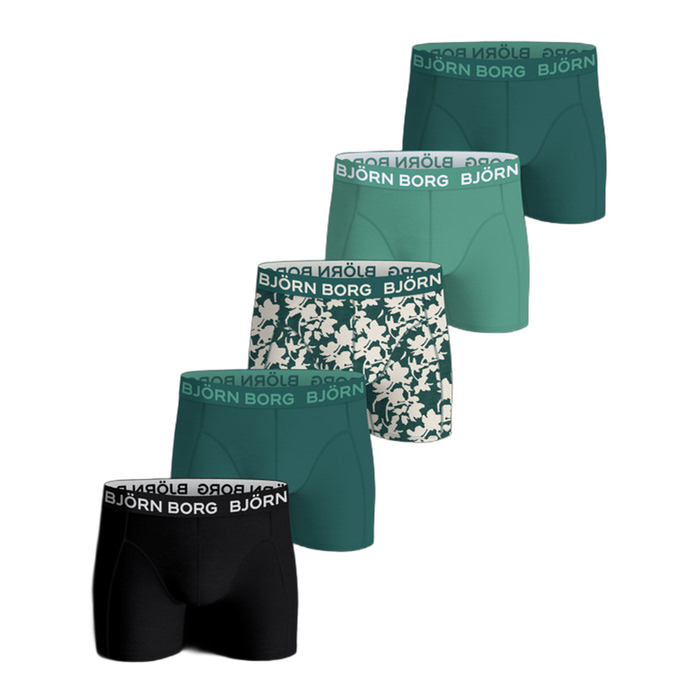 Cotton Stretch Boxershorts 5‑pak