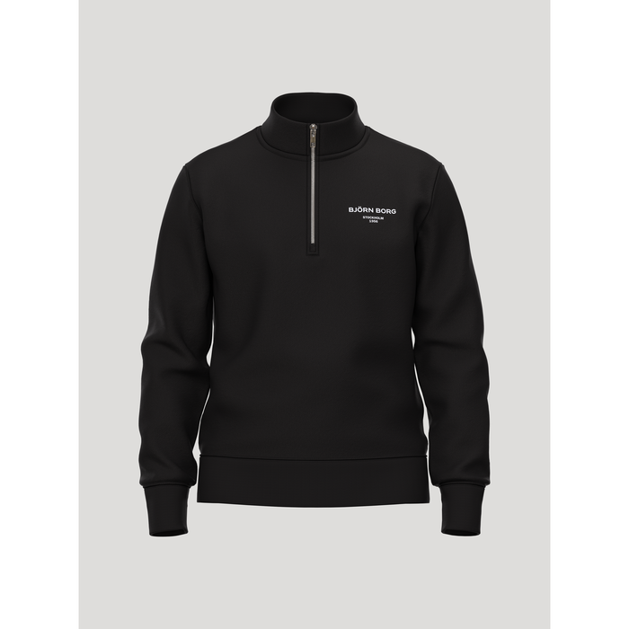 Borg Essential 1 Half Zip Tr&oslash;je Sort