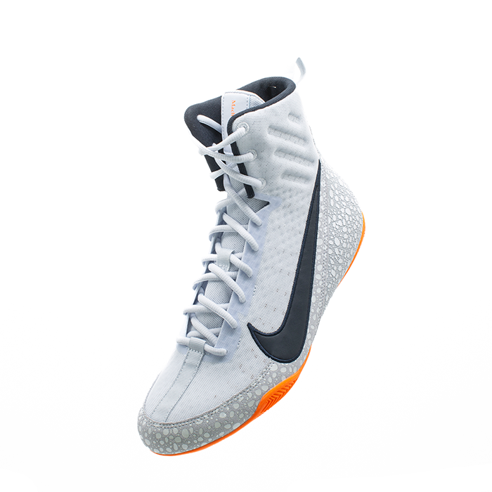 Nike Machomai 3 Boksesko Hvid Orange