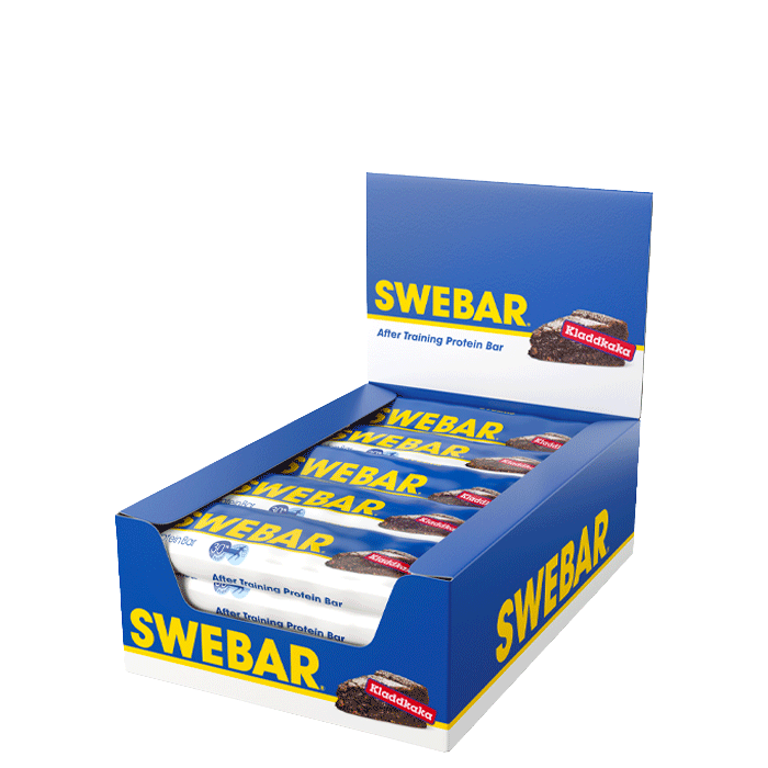 15 x Swebar Proteinbar 55 g kladdkaka