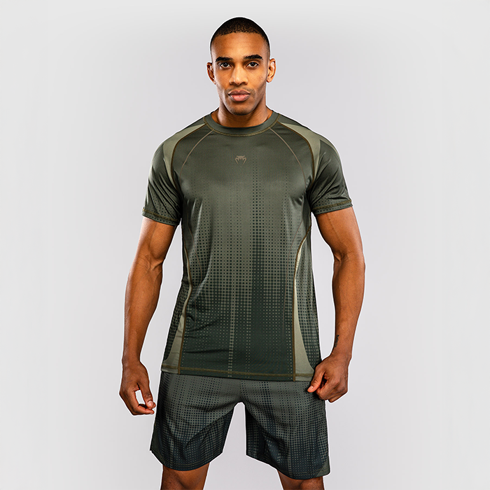 Venum Stealth Dry Tech T shirt Khaki Gr&oslash;n