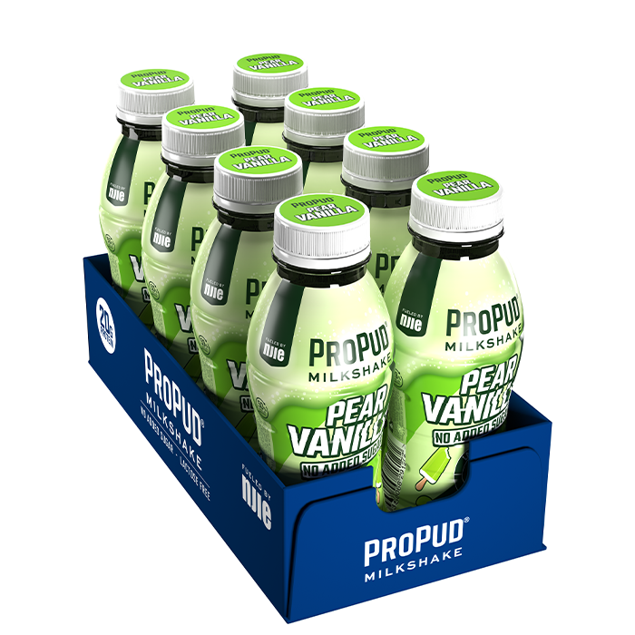 8 x ProPud Protein Milkshake, 330 ml strawberry