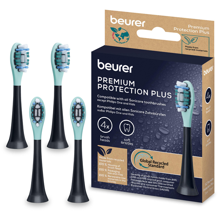 SC Protection Plus B&oslash;rstehoved 4-pak