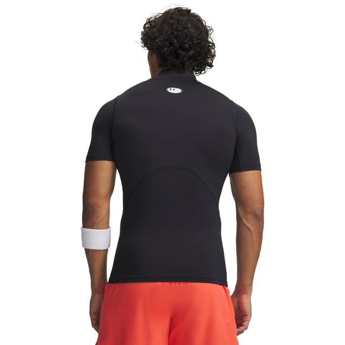 UA HG Armour Comp Mock SS Black
