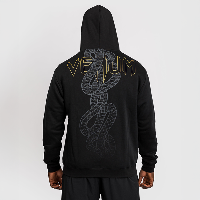 Serpenti Hoodies Sort S&oslash;lv Guld