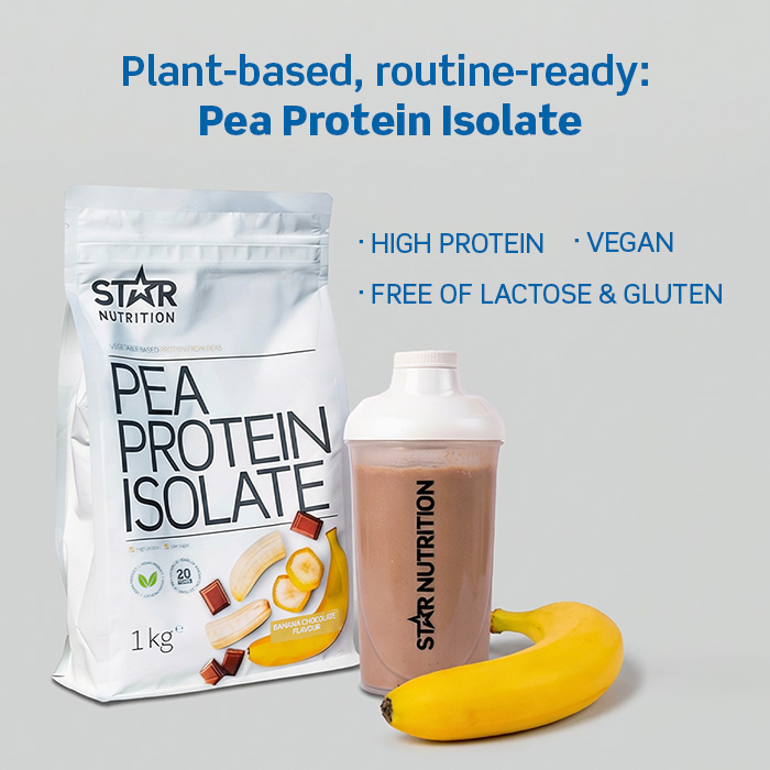 &AElig;rteproteinisolat 1 kg Chocolate