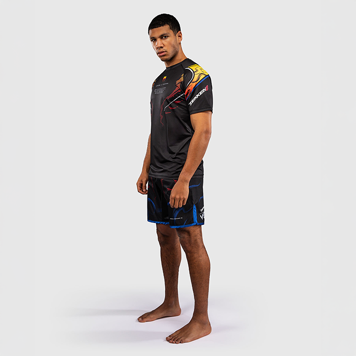 Venum x TEKKEN 8 Dry-Tech T-shirt Yoshimitsu Sort Orange