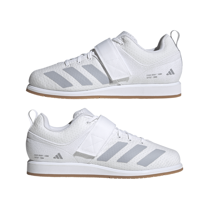 Adidas Powerlift 5 V&aelig;gtl&oslash;ftningssko Hvid/S&oslash;lv