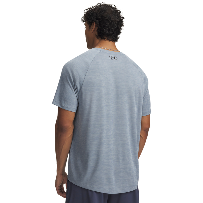 Tech Textured T-shirt Bl&aring;