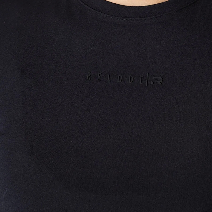 Aura Peach T‑shirt Sort