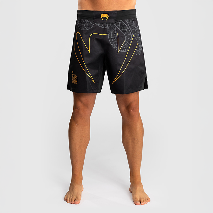Serpenti Fightshorts Sort S&oslash;lv Guld