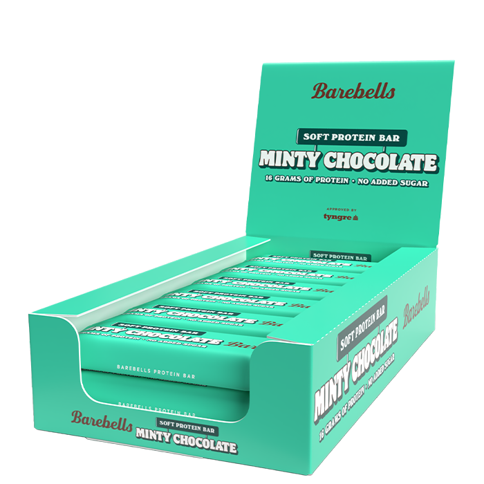 12 x Barebells Soft Protein Bar 55 g minty_chocolate